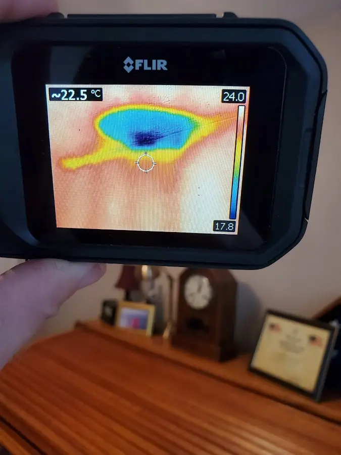 Thermal imaging inspection for water damage in West Deer