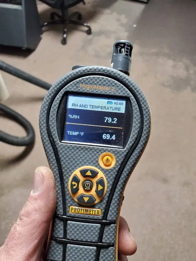 Moisture meter humidity assessment for Fire & Smoke Damage Restoration in West Deer