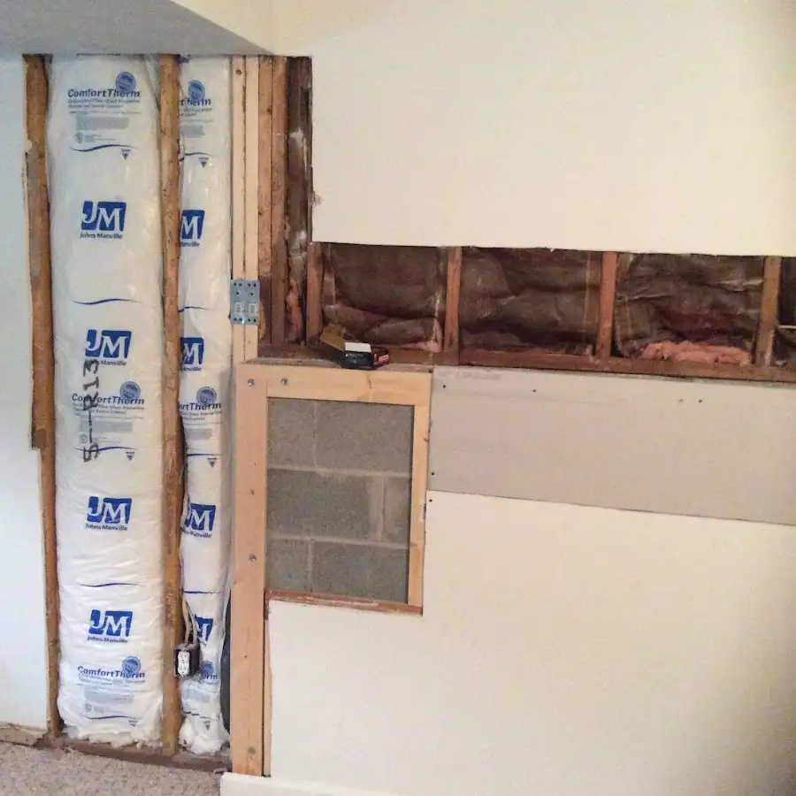 Wall insulation replacement during Odor Removal & Deodorization in West Deer